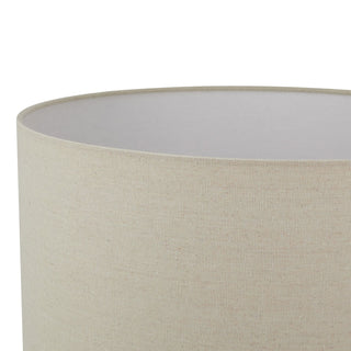 Industrial Table Lamps for Living Room: The Darcy Antique White Flute Lamp