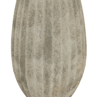 Large Light Grey Catania Ceramic Vase for Flowers