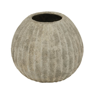 Light Grey Catania Ceramic Vase for Home Decor