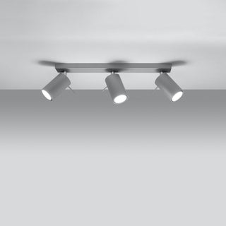 Lucidora - Ceiling lamp RING 3 grey - Ceiling Lighting