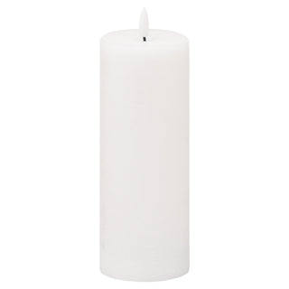 Lucidora - Luxe Collection Natural Glow 3x8 LED White Candle - Flameless Candles