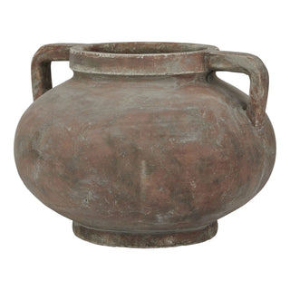 Lucidora - Siena Brown Large Pelike Pot - Globular Vases