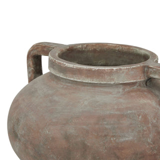 Lucidora - Siena Brown Large Pelike Pot - Globular Vases