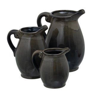 Lucidora - Small Olive Olpe Vase - Jugs