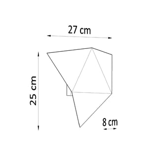 Lucidora - Wall lamp SOLIDO white - Wall lamps