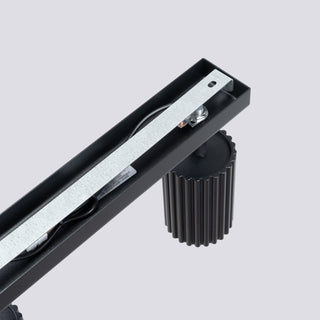 Ceiling lamp KARBON 6L black