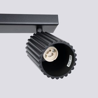 Ceiling lamp KARBON 6L black