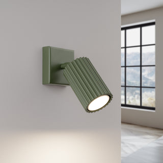 Wall lamp KARBON olive green
