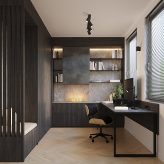 Wall lamp KARBON 10 black