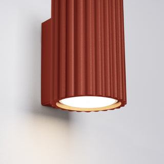 Wall lamp KARBON 10 red ochre