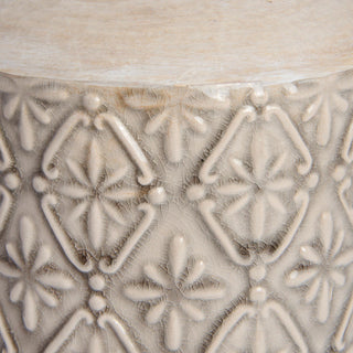 White Nero Decorative Plastic Vase