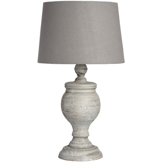 Wooden Table Lamp: Uthina, Perfect Bedside or Living Room Addition