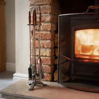 Fire Screen and Fireplace Tools