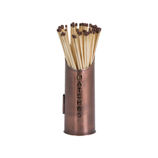 Log Bucket and Kindling Bucket with Copper Finish