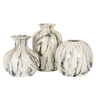 Marble Pudding Vase