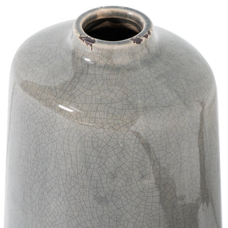 Ceramic Grey Garda Liv Vase for Home Decor