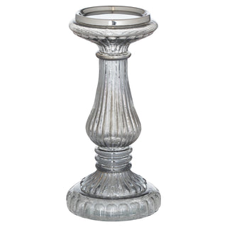 Smoked Midnight Medium Pillar Candle Holder