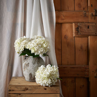 Artificial Flora - White Hydrangea Bunch
