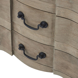 Wooden Copgrove Bedside Table with 3 Drawers
