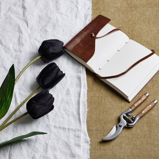 Artificial Flora - Tall Black Triple Tulip Stem