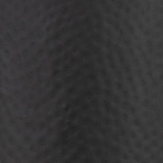 Matt Black Large Hammered Vase With Lid