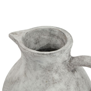 Large White Ceramic Vase - Athena Jug Vase