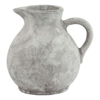 Large White Ceramic Vase - Athena Jug Vase