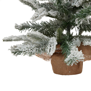 Enchanting Medium Snowy Spruce Tree for Holidays