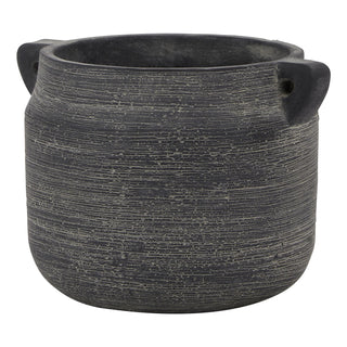 Indoor Plant Pots: Amalfi Grey Hydria, Ideal Ceramic Planter