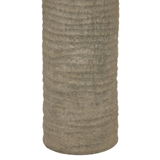 Grey Ceramic Tuscan Table Lamp with Mediterranean Style