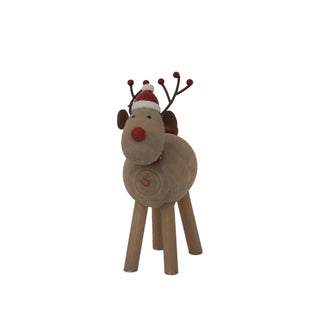 Rustic Rudolf With Hat