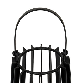 Lynk Small Lantern With Handle And Glass Candle Holder
