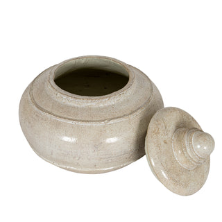 Tarn Collection Large Ceramic Pot With Lid