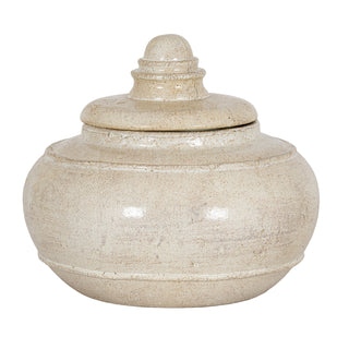 Tarn Collection Large Ceramic Pot With Lid