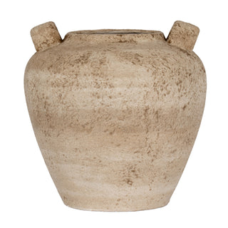 Terra Medium Ceramic Urn Vase With Handles