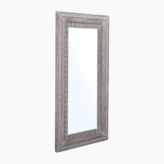 Naaz Carved Wooden Mirror