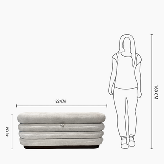 Walsh Storage Ottoman