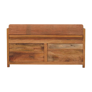 Oxford Oak-ish 2 Drawer Storage Bench