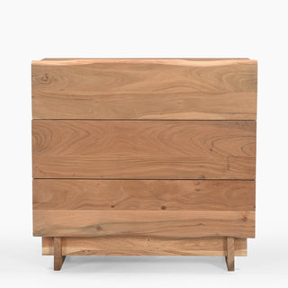 Solid Wood Chest of Drawers - Davis Three Drawer Chest