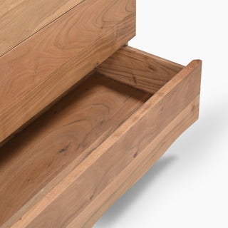Solid Wood Chest of Drawers - Davis Three Drawer Chest