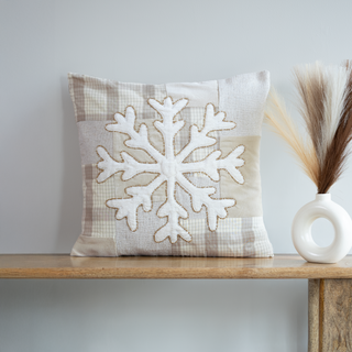 Blake Cotton Blend Cushion - Feathers Filler