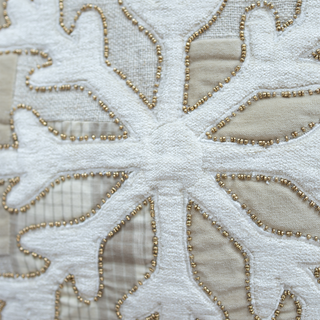 Blake Cotton Blend Cushion - Feathers Filler