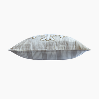 Blake Cotton Blend Cushion - Feathers Filler