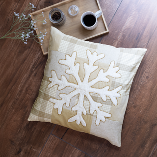 Blake Cotton Blend Cushion - Microfiber Filler