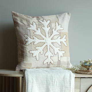 Blake Cotton Blend Cushion - Feathers Filler