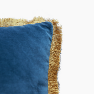 Asher Velvet Cushion - Feathers Filler