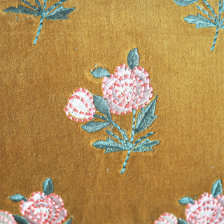 Luna Velvet Cushion - Microfiber Filler