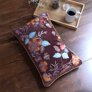Nora Velvet Cushion - Feathers Filler