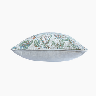Perry Cotton Linen Blend Cushion - Feathers Filler