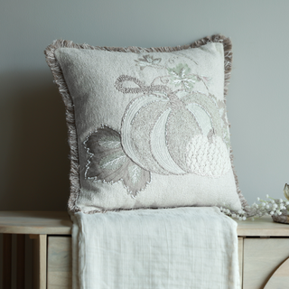 Mira Cotton Blend Cushion - Microfiber Filler